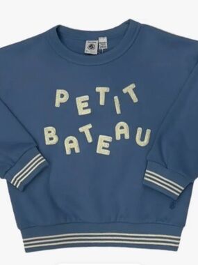 Petit Bateau Cotton Pullover Sweatshirt
